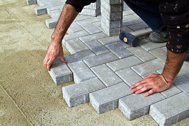 Residential Paver Driveway in Fairview Heights, IL